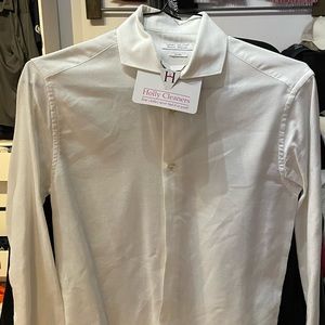 Libero Milano Slim Euro White Button Down